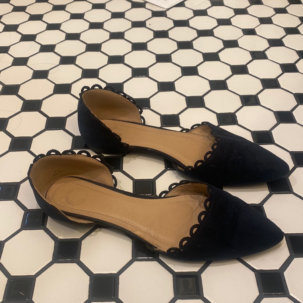 Navy Blue Flats